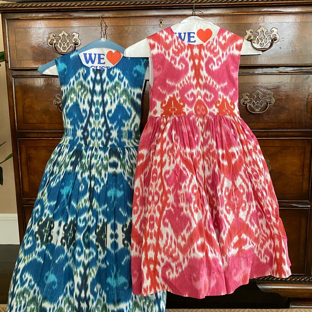 2 dresses Papo D'Anjo/Oscar de la Renta twirl dress